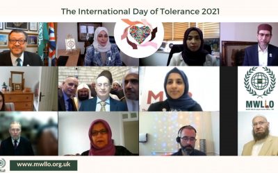 MWLLO celebrates The International Day of Tolerance 2021 with different groups of UK communities